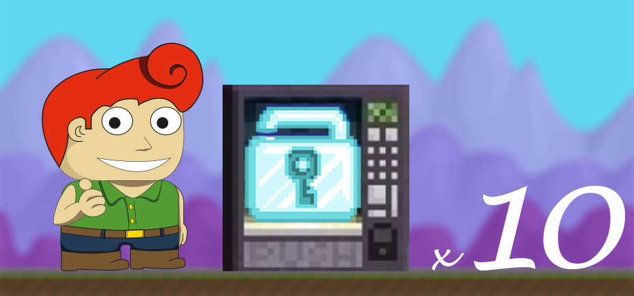 Growtopia 10 Diamond Lock