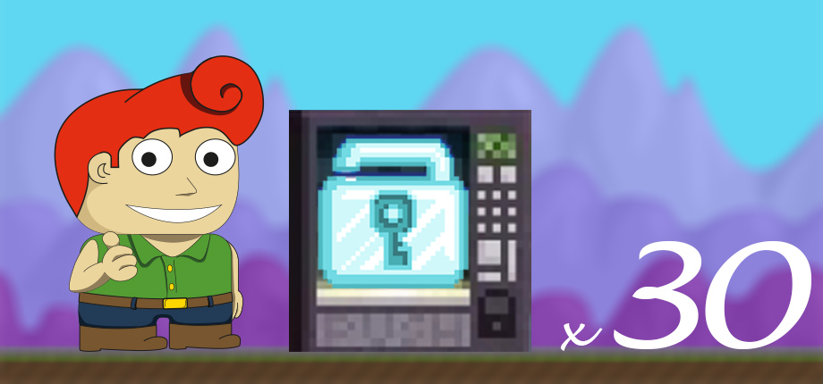 Growtopia 30 Diamond Lock