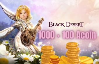Black Desert 1000 + 100 Acoin