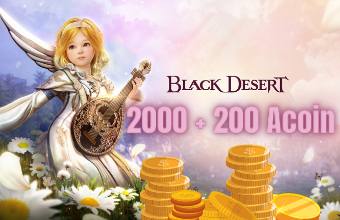 Black Desert 2000 + 200 Acoin