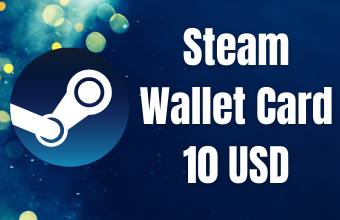 Steam Wallet Card 10 USD