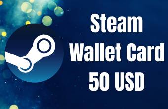 Steam Wallet Card 50 USD