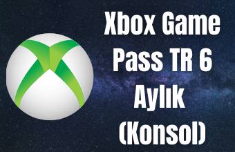 Xbox Game Pass TR 6 Aylık (Konsol)